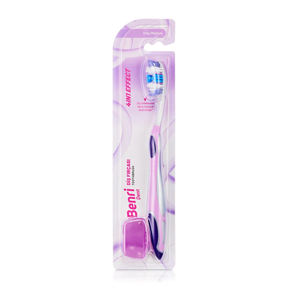 Benri Dent 4 in 1 Effect Toothbrush for Adults - Electric Toothbrush Alternative with Advanced Oral Hygiene Features - view 2