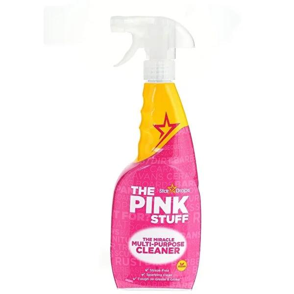 The Pink Stuff Multi-Purpose Cleaning Spray - Vegan, Effective Hard Surface Cleaner, 25.36 fl oz The Pink Stuff Multi-Purpose Cleaning Spray - Vegan & Effective multi-purpose cleaning spray, vegan cleaning products, effective cleaning solution, hard surface cleaner, The Pink Stuff cleaning spray, eco-friendly cleaning, cruelty-free products, household cleaning, kitchen cleaning, bathroom cleaning, grease remover, dirt remover, sustainable cleaning products, cleaning essentials, home cleaning solutions