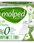 Molped Pure & Soft: Organic Cotton Feminine Hygiene Pads for Sensitive Skin - Hypoallergenic, Dye-Free, and Vegan Menstrual Pads Molped Organic Cotton Pads: Hypoallergenic & Natural organic cotton pads, hypoallergenic pads, feminine hygiene pads, natural menstrual pads, sensitive skin pads, vegan pads, dye free pads, paraben free pads, chlorine free pads, soft menstrual pads, menstrual pads, organic pads, natural pads, sensitive skin, hypoallergenic, vegan, dye free, paraben free, chlorine free, soft pads, 