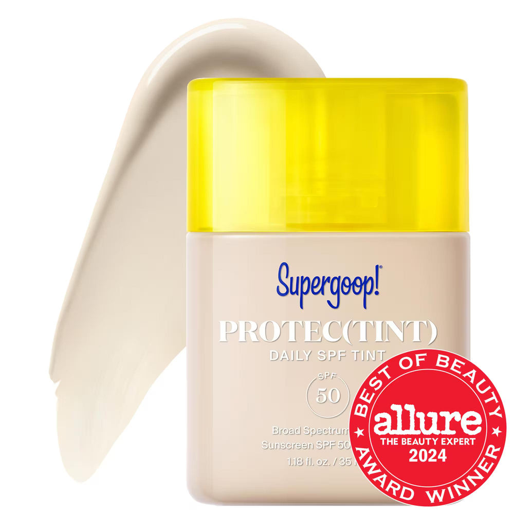 Protec(tint) Daily SPF Tint SPF 50 Tinted Sunscreen with Ectoin - Lightweight, Buildable Coverage, Natural Finish Protec(tint) SPF 50 Tinted Sunscreen - Lightweight, Natural Finish Tinted Sunscreen, SPF 50, Daily Sun Protection, Lightweight Coverage, Natural Finish Sunscreen, Ectoin, Hyaluronic Acid-Infused Clay, Zinc Oxide, Liquid Sunscreen, Buildable Coverage, Cruelty-Free, Clean Beauty, Skincare Benefits, Daily Wear, Makeup Primer, Sun Care, Skin Protection, Radiant Complexion