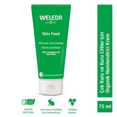 Weleda Skin Food: Intense Hydration & Nourishment for Dry, Damaged Skin | Natural Moisturizing Cream for Face, Hands, Elbows & Cracked Heels (2.54 fl oz) Weleda Skin Food: Dry Skin Moisturizer & Nourishing Cream Skin Food cream, Weleda Skin Food, dry skin moisturizer, nourishing skin cream, natural skincare for dry skin, intensive moisturizing cream, cracked heel treatment, elbow moisturizer, moisturizer, Violet extract, Chamomile extract, Calendula flower extract, beeswax formula, plant oils, face, hands, 