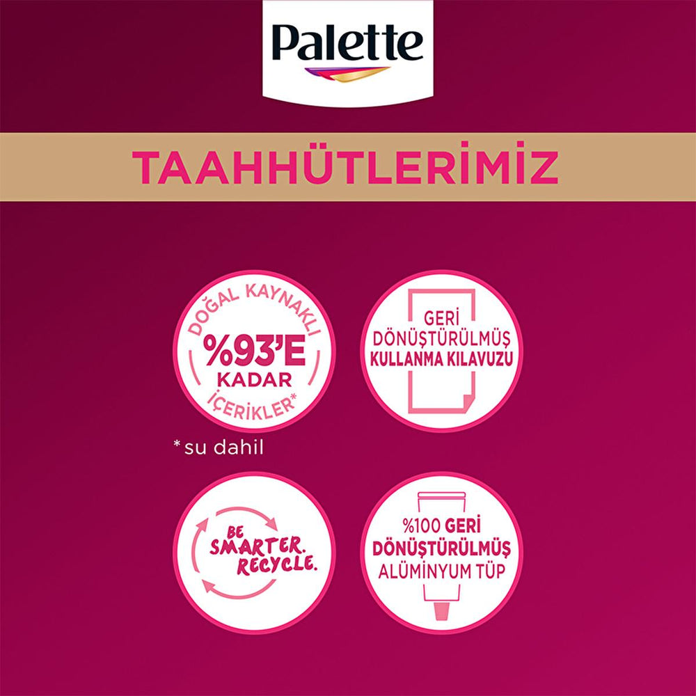 Palette Deluxe Hair Dye - Long-Lasting Coffee Brown Color with Nourishing Formula - view 4