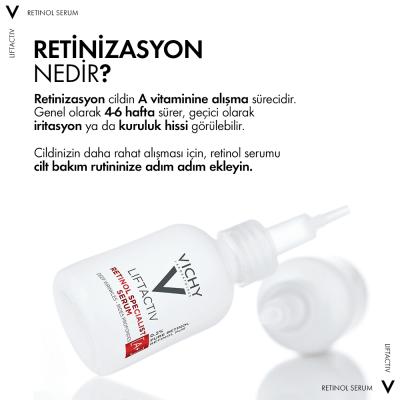 Vichy LiftActiv Retinol Serum: The Ultimate Anti-Aging Solution - Reduce Wrinkles, Improve Skin Tone, Dermatologist Tested, &amp; Paraben-Free Vichy Retinol Serum: Anti-Aging Wrinkle Reduction Vichy Retinol Serum, Anti-aging serum, Retinol serum for wrinkles, Hyaluronic acid serum, Skin rejuvenation serum, Fine line reduction, Dermatologist tested serum, Paraben free retinol, Liftactive retinol, Wrinkle reduction serum, retinol, hyaluronic acid, thermal water, anti-aging, wrinkle reduction, fine lines, skin ton