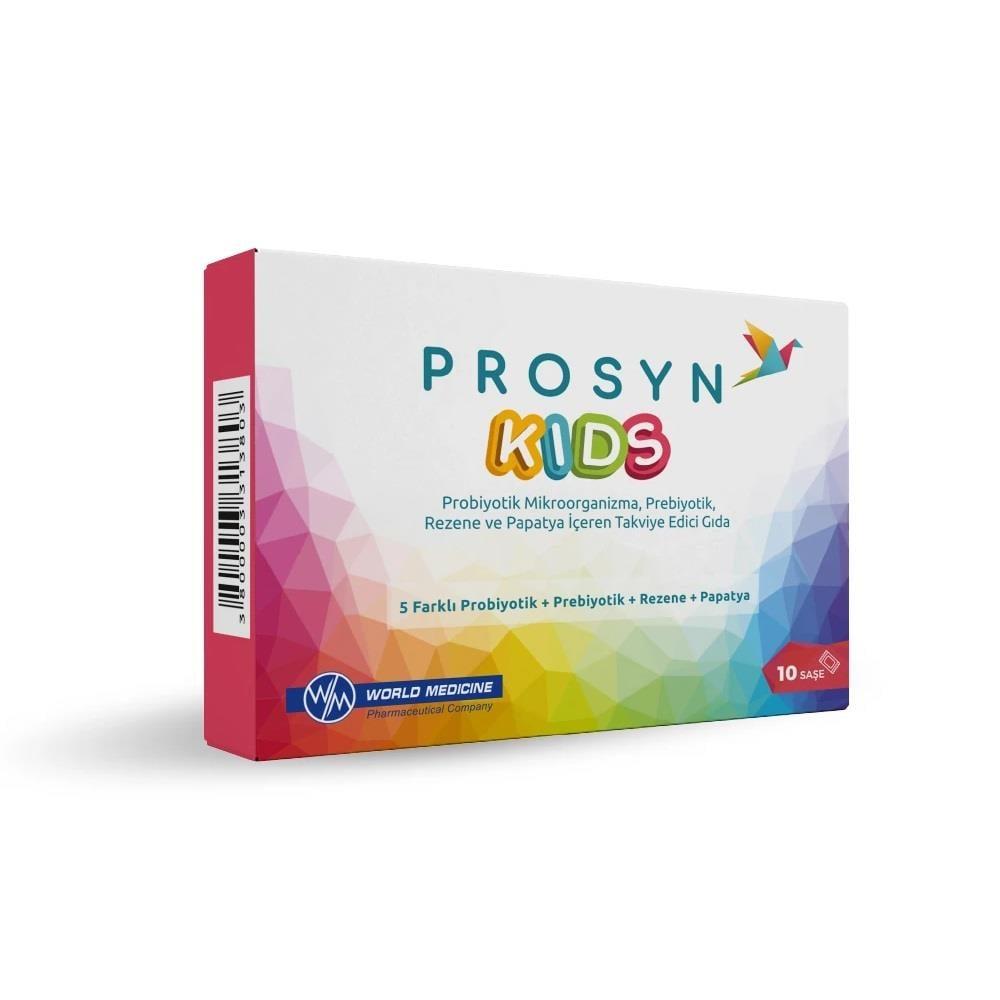 Prosyn Probiotic Supplement for Kids - Supports Digestive Health, Gluten-Free, Allergen-Friendly - Prosyn Kids Probiyotik 10 Saşe Prosyn Kids Probiyotik - Probiotic Supplement for Kids probiotic supplement for kids, children's digestive health, prebiotic and probiotic, gluten-free supplements, allergen-friendly products, probiotics for children, digestive health support, gut health supplements, kids health products