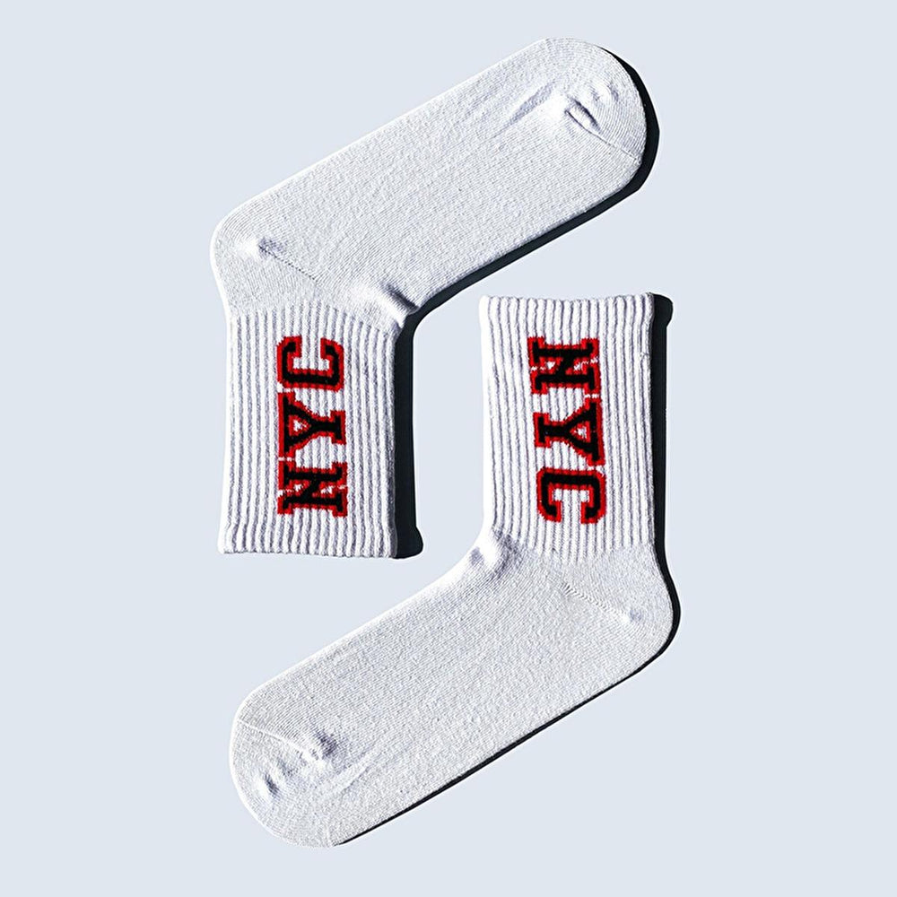 Carnaval Socks 7-Pack Slogan Designed Comfortable Cotton Socks Set for Everyday Wear - view 6