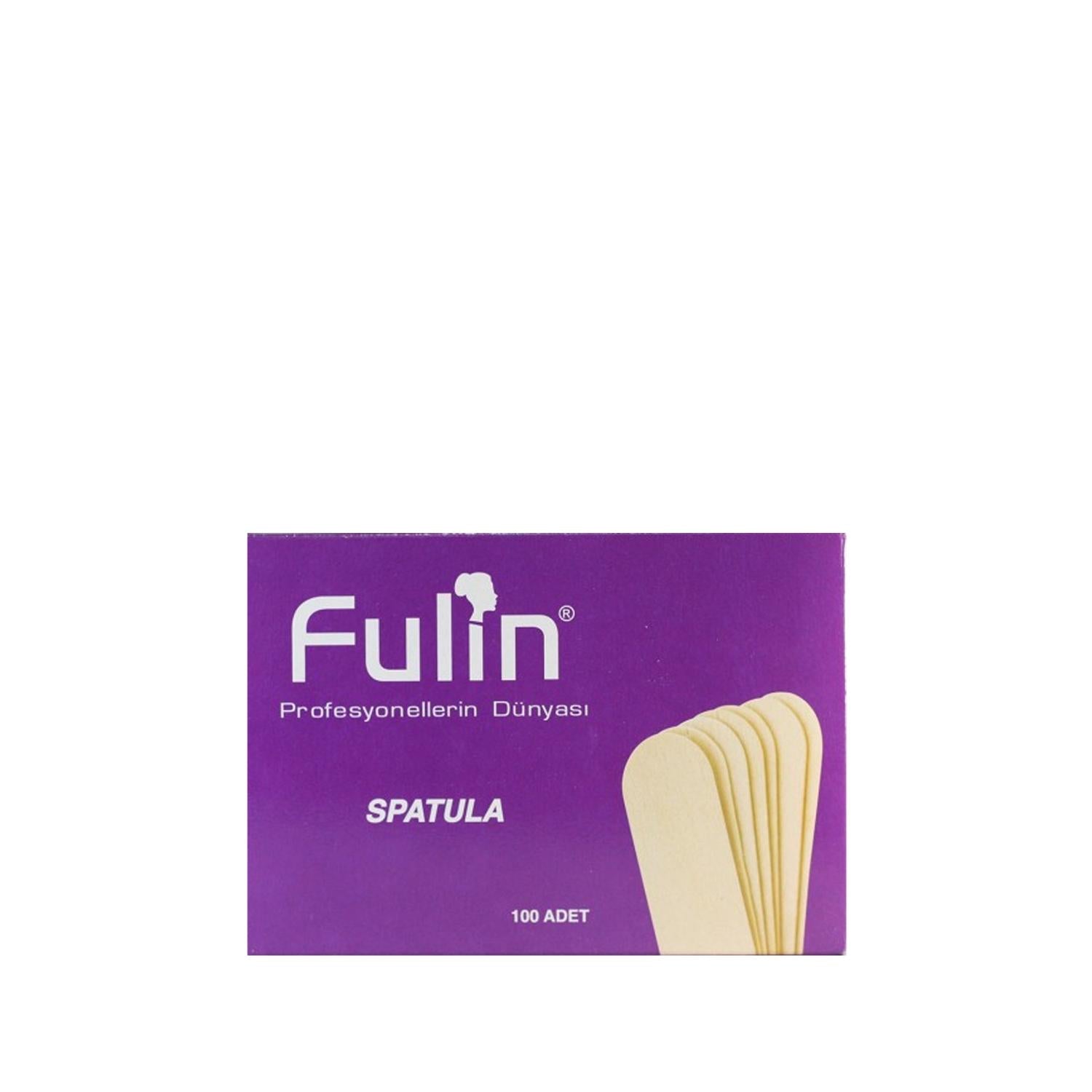 Fulin Disposable Cosmetic Spatulas for Waxing &amp; Creams 100 Count
