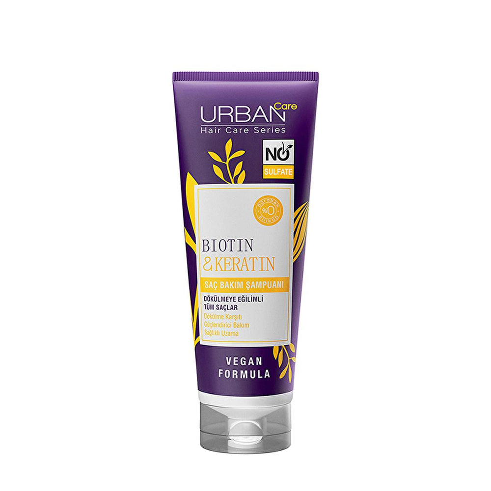 Urban Care Sulfate-Free Biotin & Keratin Anti-Hair Loss Shampoo for Nourished Hair - 8.45 fl oz - view 4