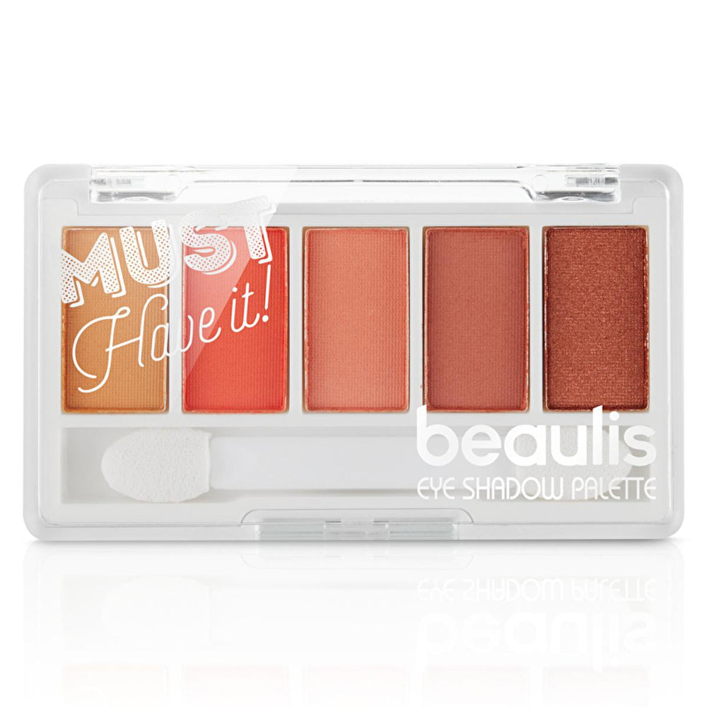 Beaulis Mini Eyeshadow Palette - 5 Shade Versatile Makeup for Beauty Enthusiasts - view 3