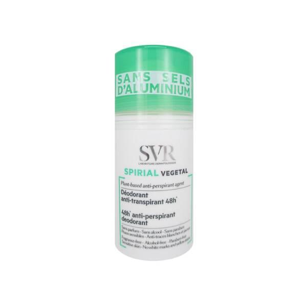 svr spirial deodorant roll-on 50ml, packaging of svr spirial deodorant SVR Spirial Deodorant - Anti Perspirant Vegetal Roll-on | 50ml SVR Spirial Deodorant Roll-on - 48hr Protection | 50ml svr, deodorant, anti-perspirant, vegetal-roll-on, skincare, natural-deodorant, moisture-reduction, 48hr-protection, sensitive-skin, ai-generated