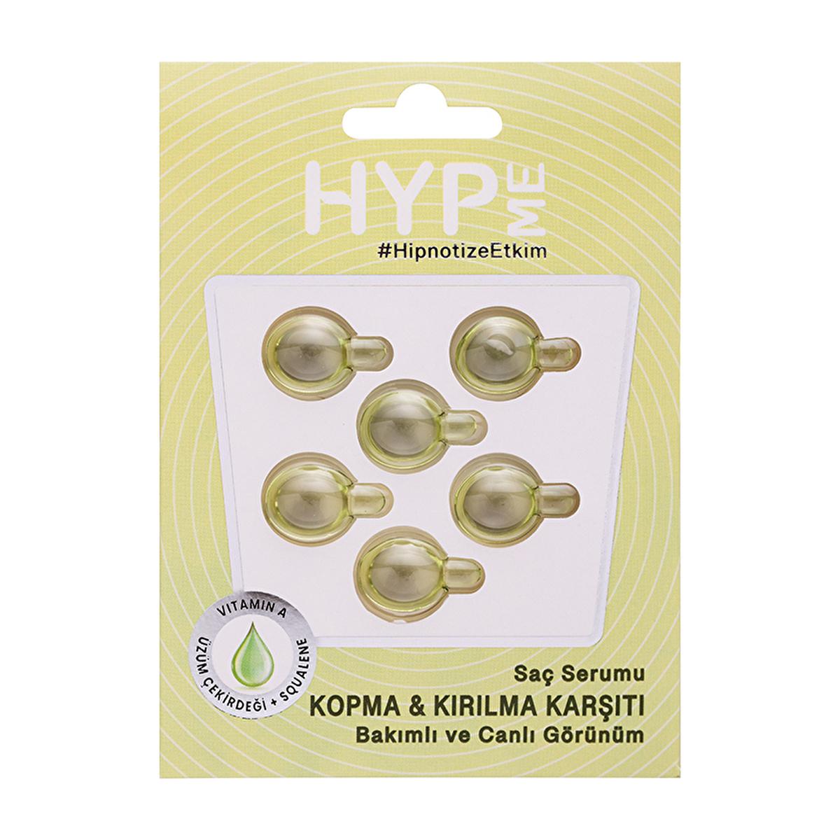 Hyp Me Hair Serum, Anti-Breakage Hair Care with Vitamin A & Squalene Oil - Nourishing Hair Treatment for Damaged Hair Hyp Me Hair Serum - Nourishing Anti-Breakage Hair Care Hair serum, Anti-breakage hair care, Vitamin A hair treatment, Grape seed oil for hair, Squalene hair serum, Hair nourishment, Damage repair, Hair health, Hair care products, Cosmetic hair products