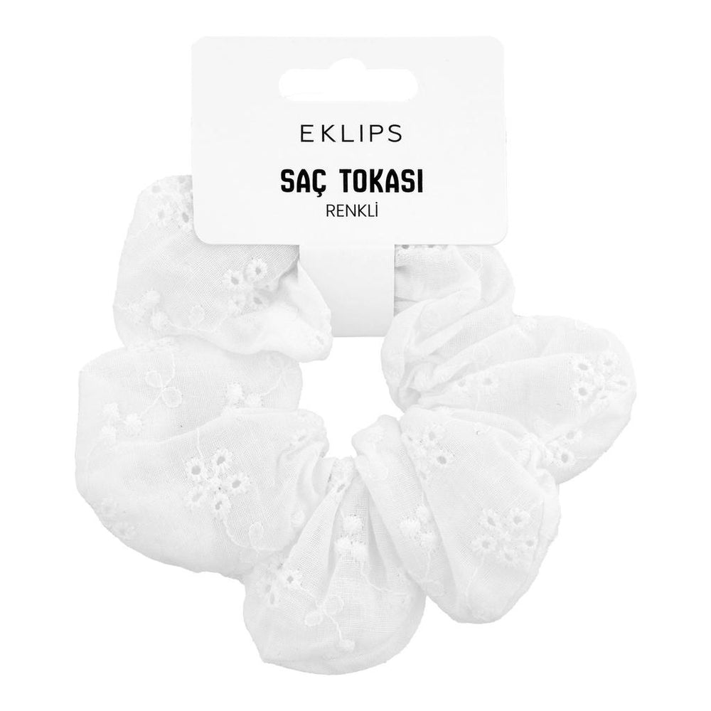Eklips Fabric Hair Scrunchie for Gentle Styling 1 pc
