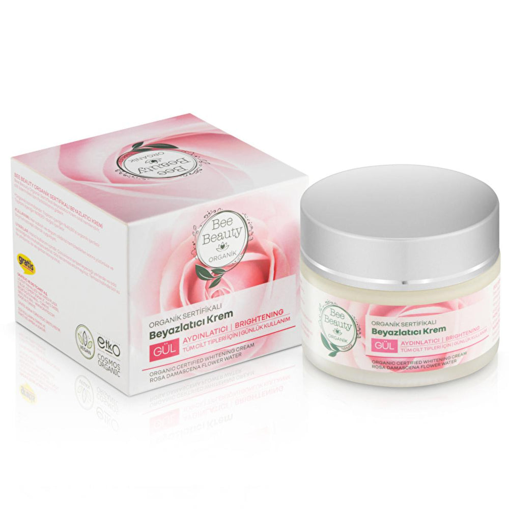 Bee Beauty Organic Certified Whitening Daily Cream - Natural Skincare, Moisturizing & Brightening Effect - view 3