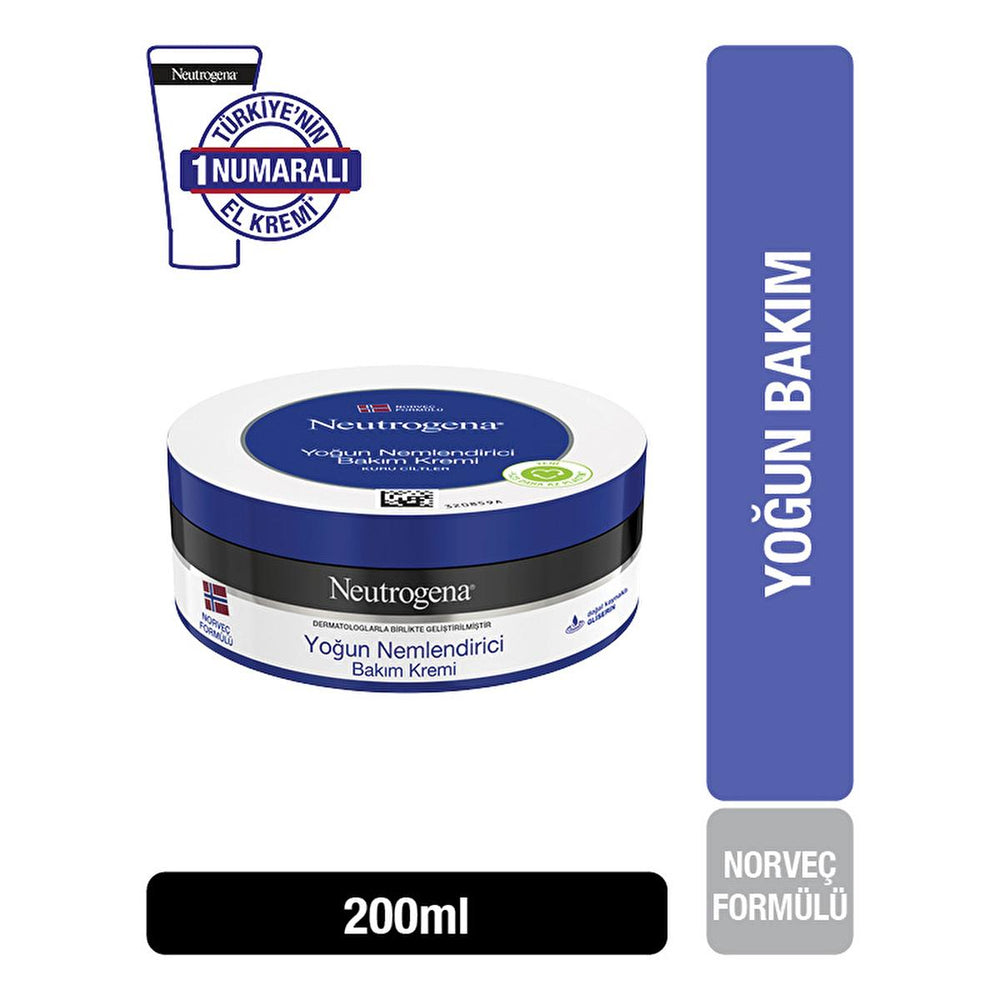 Neutrogena Moisturizing Cream for Dry Skin - 24 Hour Hydration, Non-Greasy, 6.76 fl oz - Face Cream