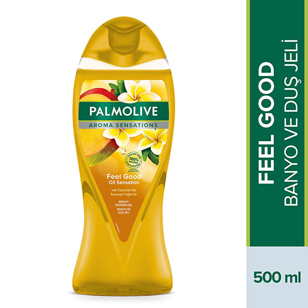 Palmolive Natural Shower Gel with Essential Oils and Mango Juice - Environmentally Friendly Body Wash for Sensitive - view 2