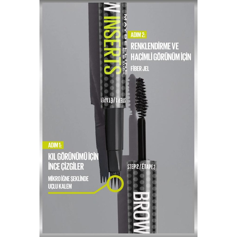 Maybelline New York Brow Play Double-Ended Brow Pencil 02 Soft Brown