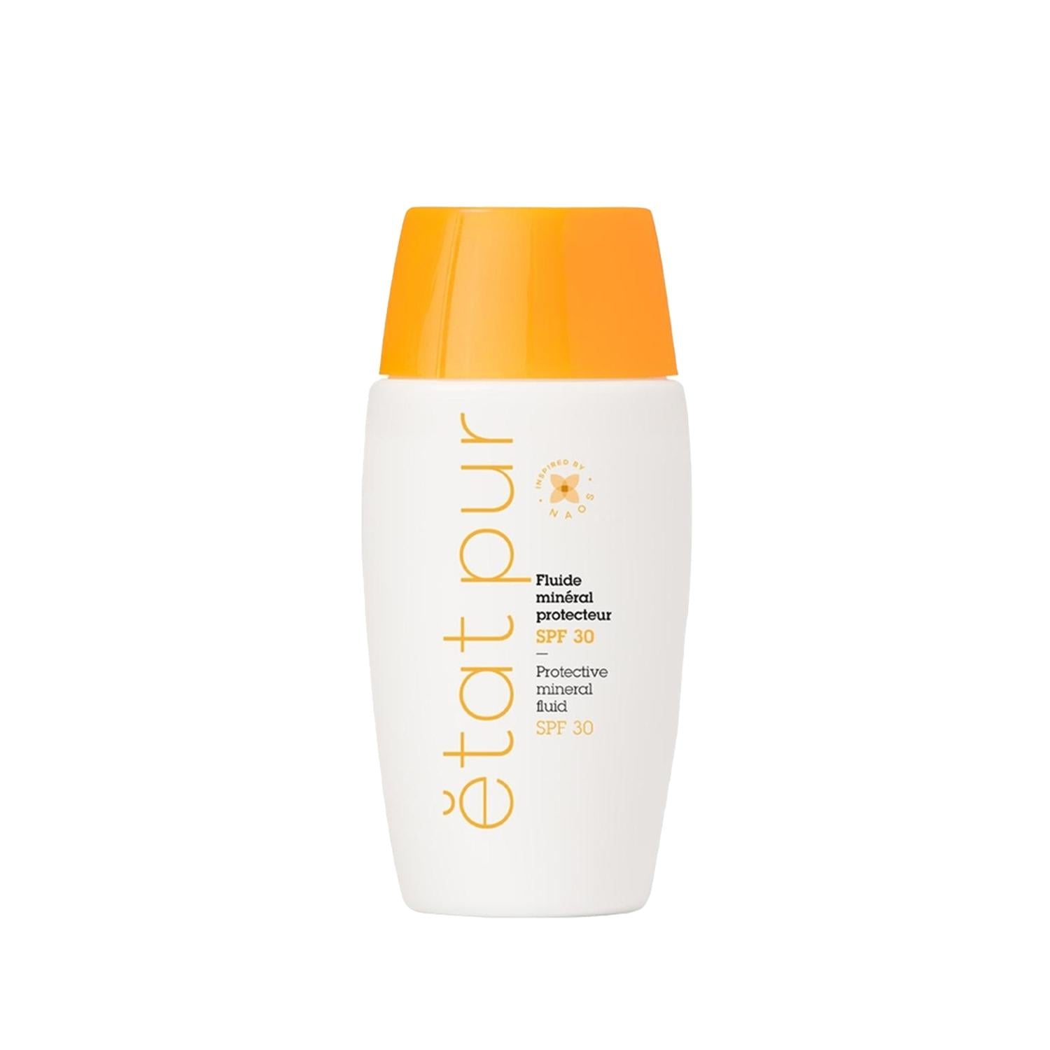 Etat Pur Mineral Sunscreen SPF30+ UV Protector for All Skin Types - 40ml Etat Pur Mineral Sunscreen SPF30+ - Natural UV Protection Mineral Sunscreen, SPF30+, UV Protection, Sunscreen for sensitive skin, Natural sun care, Broad-Spectrum Protection, Gentle Sunscreen, Family Sunscreen, Daily Sun Protection, Outdoor Sunscreen, Etat Pur