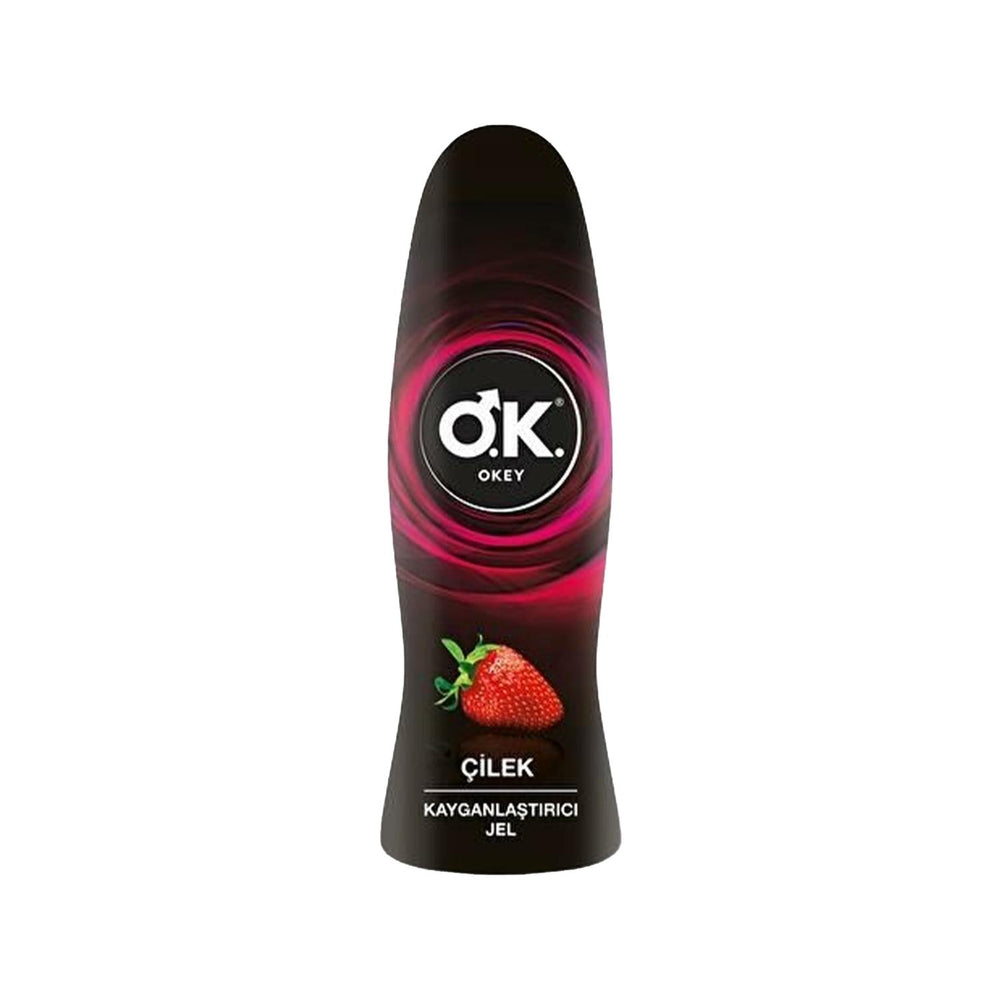 Okey Strawberry Flavored Lubricant Gel - 1.69 fl oz, Intimate Lubricant for Couples, Personal Care Product Okey Strawberry Lubricant Gel - Intimate Lubricant for Couples lubricant gel, strawberry flavored lubricant, intimate lubricant, personal care product, Okey lubricant, adult products, couples gifts, personal care gifts, strawberry flavor, gel lubricant, comfortable intimacy, pleasure enhancement