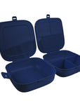 Decobella Double-Lid Food Container - Portable, Compartmentalized Lunch Box for Kids and Adults - view 2
