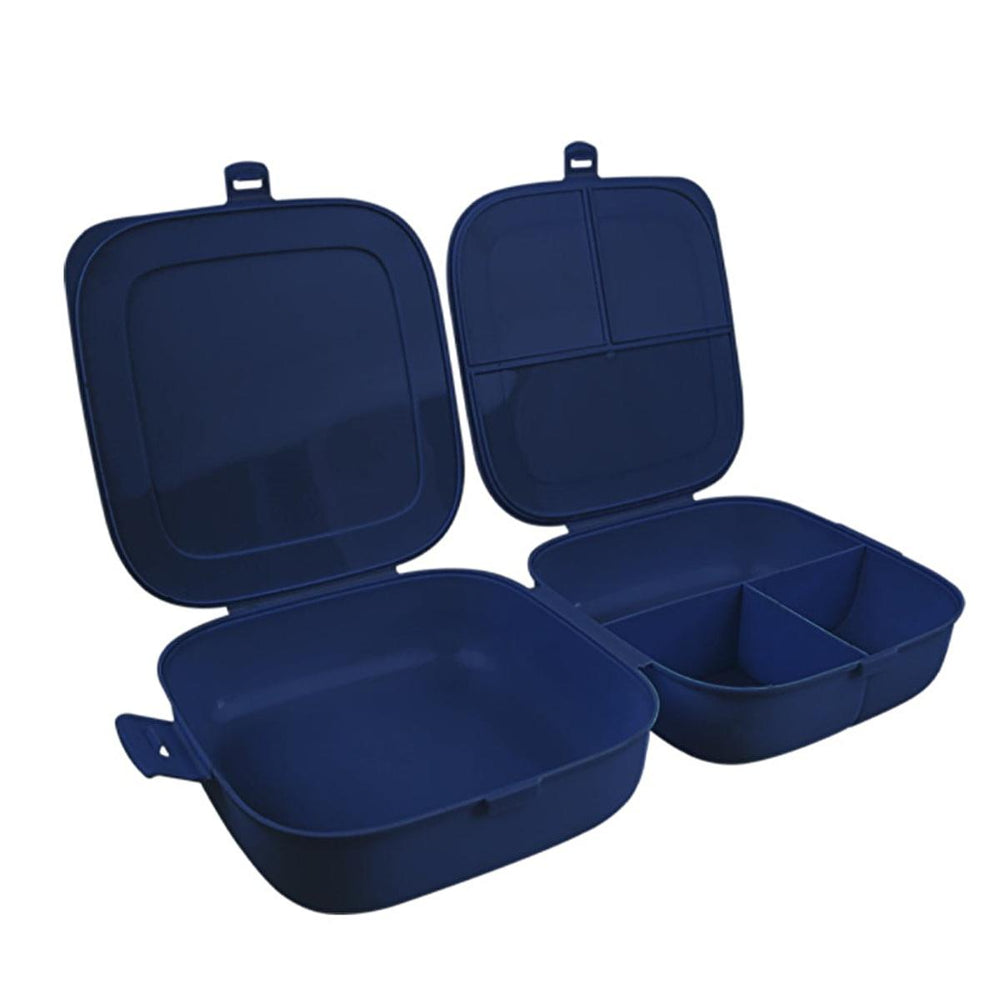 Decobella Double-Lid Food Container - Portable, Compartmentalized Lunch Box for Kids and Adults - view 2