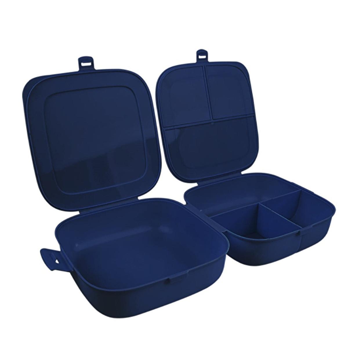 Decobella Double-Lid Food Container - Portable, Compartmentalized Lunch Box for Kids and Adults Decobella Double-Lid Food Container - Portable & Compartmentalized food container, lunch box, bento box, portable meal container, double lid container, kids lunch box, adult lunch box, healthy meal container, food storage container, meal prep container, food-safe materials, spill-proof container, organized meals, meal on-the-go
