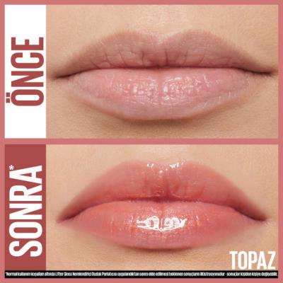 Maybelline New York Lifter Gloss - Moisturizing Hyaluronic Acid Lip Gloss with Lifting Effect, Topaz Shade Maybelline Lifter Gloss - Hyaluronic Acid Lip Gloss Maybelline New York Lifter Gloss, Moisturizing Lip Gloss, Hyaluronic Acid Lip Care, Non-sticky Lip Gloss, Topaz Lip Gloss Shade, Lip Care, Cosmetics, Beauty Products, Makeup, Lip Gloss, Hydrating Lip Gloss, Lifting Lip Gloss
