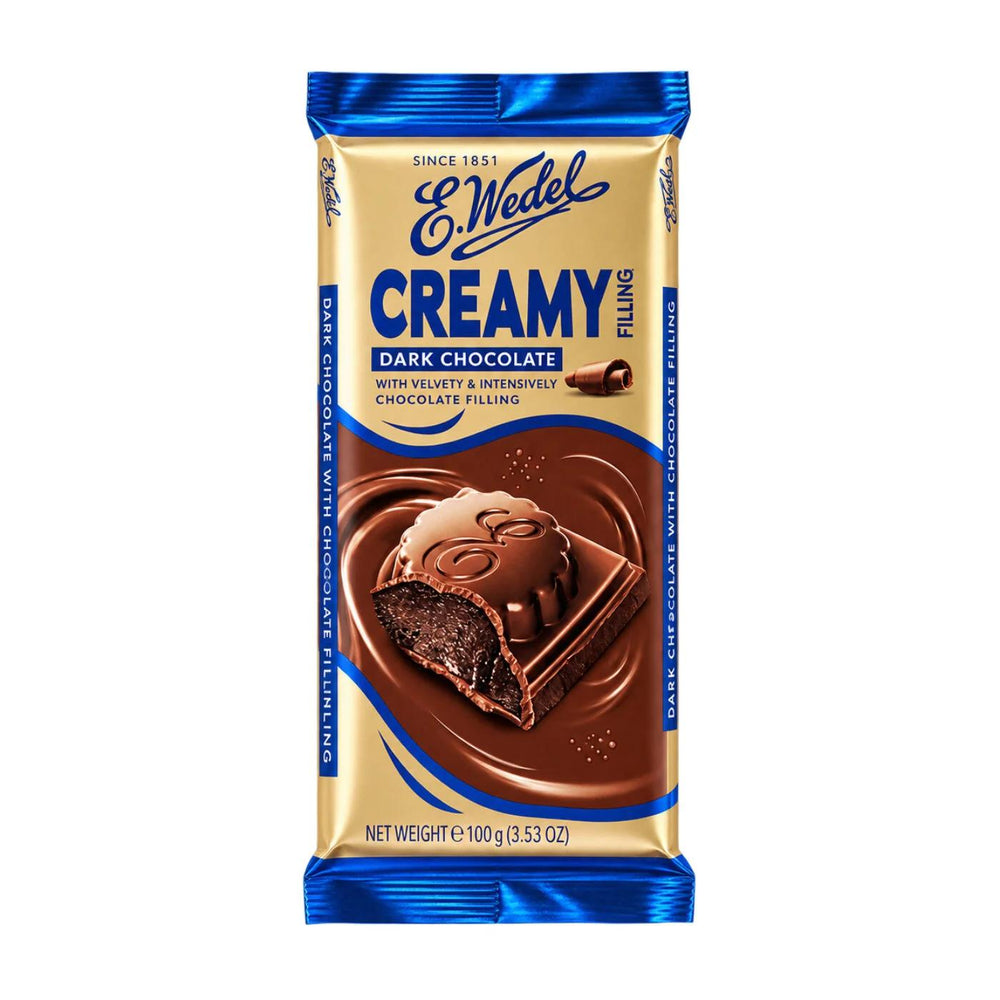 Wedel Dark Chocolate with Filling Rich Cocoa Snack 100g