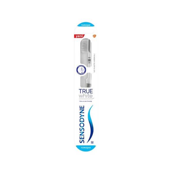 Sensodyne True White Electric Toothbrush for Sensitive Teeth - Gentle on Gums, Whitens Teeth, Soft Bristle - image 3
