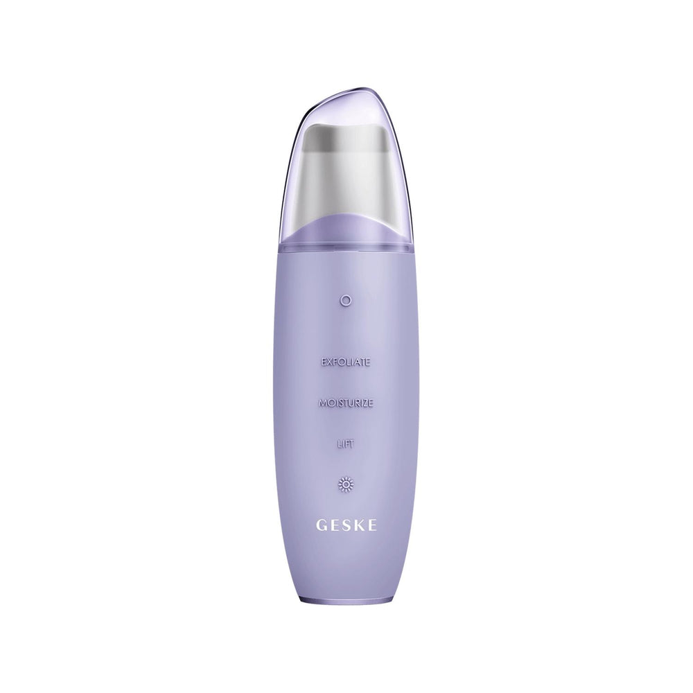 Geske MicroCurrent Skin Scrubber & Blackhead Remover in Purple