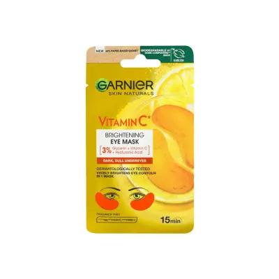 Garnier C Vitamini Aydınlatıcı Göz Maskesi - Hipoalerjenik, Cilt Bakımı için Kolay Uygulama, Göz Altı - Vitamin & Supplement