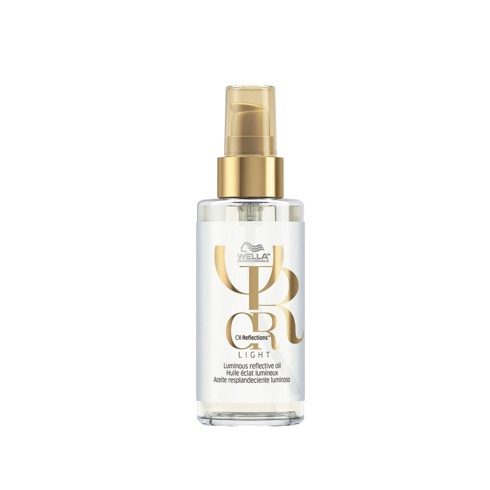 Wella Oil Reflections Light Luminous Reflective Oil - 100ml Hair Care Oil for Nourishment and Shine - Hair Mask
