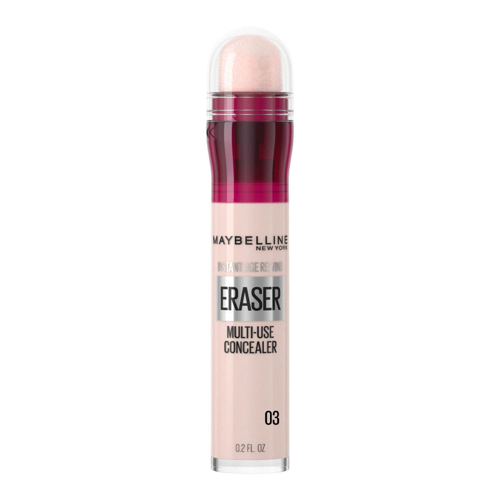 Maybelline Instant Anti Age Eraser Concealer - High Coverage, Anti-Aging Makeup with Goji Berry - Concealer