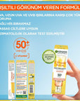 Garnier Daily Face Moisturizer with SPF50+ - Brightening Vitamin C Face Cream for Sensitive Skin - Face Cream