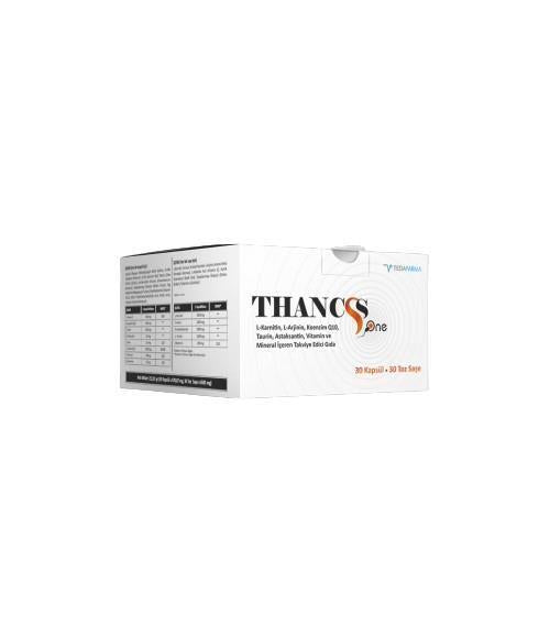 Thancss One: Advanced Antioxidant & Energy Support - CoQ10, L-Carnitine, Vitamins & Minerals - 30 Capsules & Sachets for Enhanced Well-being Thancss One: Energy & Antioxidant Boost | CoQ10, L-Carnitine nutritional supplement, antioxidant support, coenzyme q10 supplement, l-carnitine supplement, vitamin e capsules, vitamin b12 supplement, folic acid supplement, energy boosting supplement, zinc supplement, astaxanthin capsules, multivitamin, mineral supplement, energy boost, immune support, antioxidant, vitam