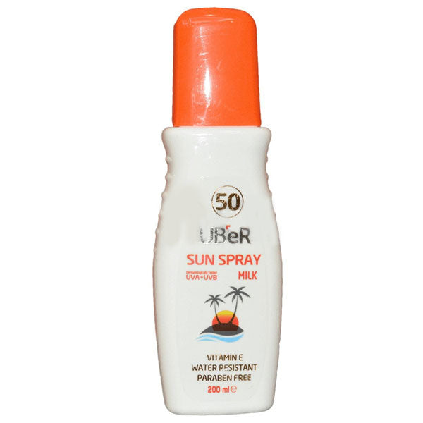 Uber Sun Milk Spray SPF 50 High Protection 200 ml