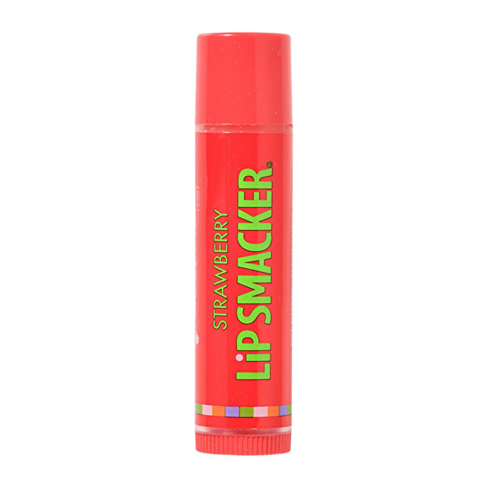 Lip Smacker Strawberry Lip Balm - Moisturizing, Flavored, and Portable Lip Care for Dry Lips - view 2