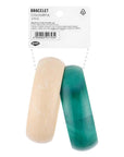 Eklips Face Washing Spa Wristbands Green & Cream 2-Pack