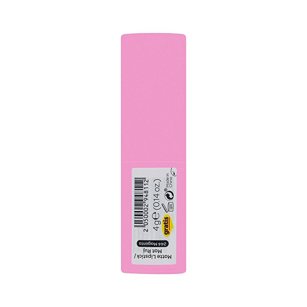 Beaulis Fun Lip Lock Matte Lipstick 244 Magenta 4g