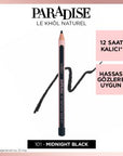 Loreal Paris Le Khol Eyeliner - Midnight Black - image 3