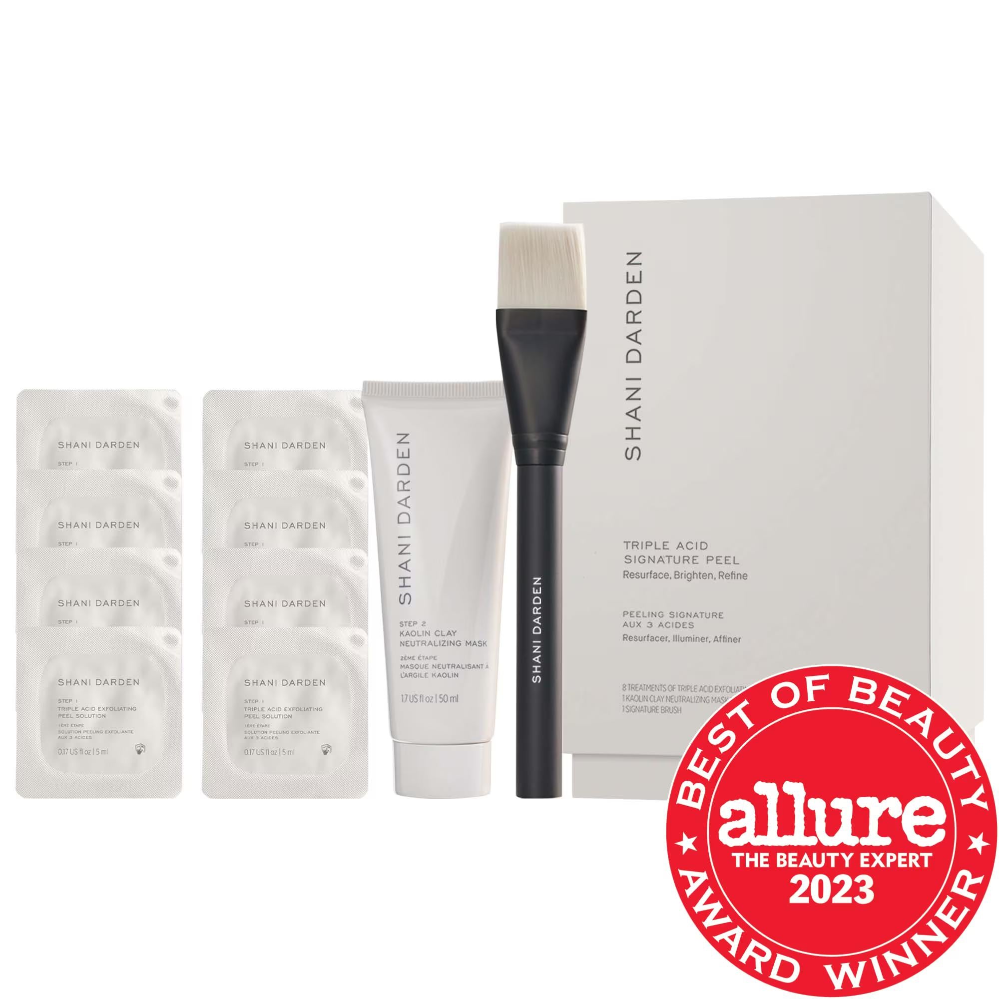 Triple Acid Signature Peel by Shani Darden - Chemical Exfoliant for Brighter Skin, Vegan & Cruelty-Free Triple Acid Signature Peel for Brighter Skin chemical exfoliant, vegan skincare, cruelty-free beauty products, brightening peel, acne and pore minimizing skincare, skincare, facial treatments, facial peels, glowing skin, radiant complexion, pre-event skincare, vegan beauty, clean beauty, sensitive skin solutions, skin resurfacing, pore minimization