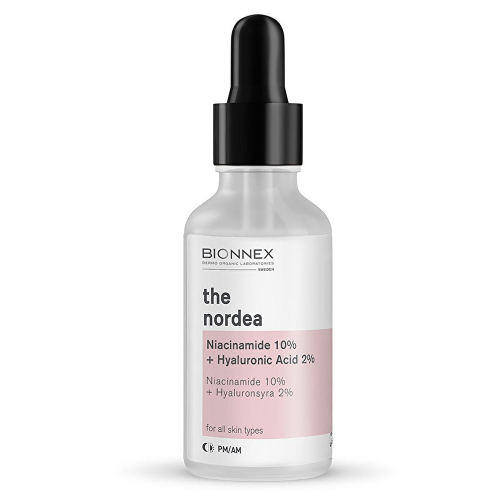 Bionnex Nordea 10% Niacinamide + 2% Hyaluronic Acid Serum - Dark Spot Corrector & Hydrating Serum - Makeup Primer