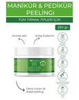 Juvenis Easy Manicure & Pedicure Peeling Scrub 250g