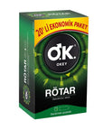 Okey Rötar Delay Condoms - 20 Count Economic Package for Men Okey Rötar Delay Condoms - Enhance Intimacy delay condoms, Okey Rötar, prezervatif, geciktirici prezervatif, economic package condoms, contraception, STI prevention, men's health, sexual health, intimacy, safe sex, condoms with delaying effect, men's sexual health, extended intimacy, pleasure enhancement