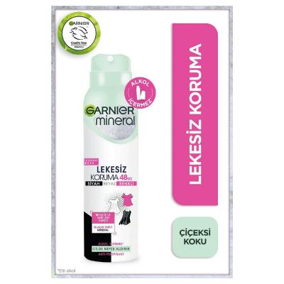 Garnier Mineral Deodorant Spray - 48-Hour Stain-Free Protection, Alcohol-Free, Natural Mineral Formula Garnier Mineral Deodorant Spray - 48hr Protection Garnier Mineral Deodorant, stain-free deodorant spray, alcohol-free deodorant, 48-hour protection deodorant, natural mineral deodorant, long-lasting freshness, sensitive skin care, natural deodorant, mineral deodorant, personal hygiene products, anti-perspirant, deodorant spray, confidence booster, everyday essentials
