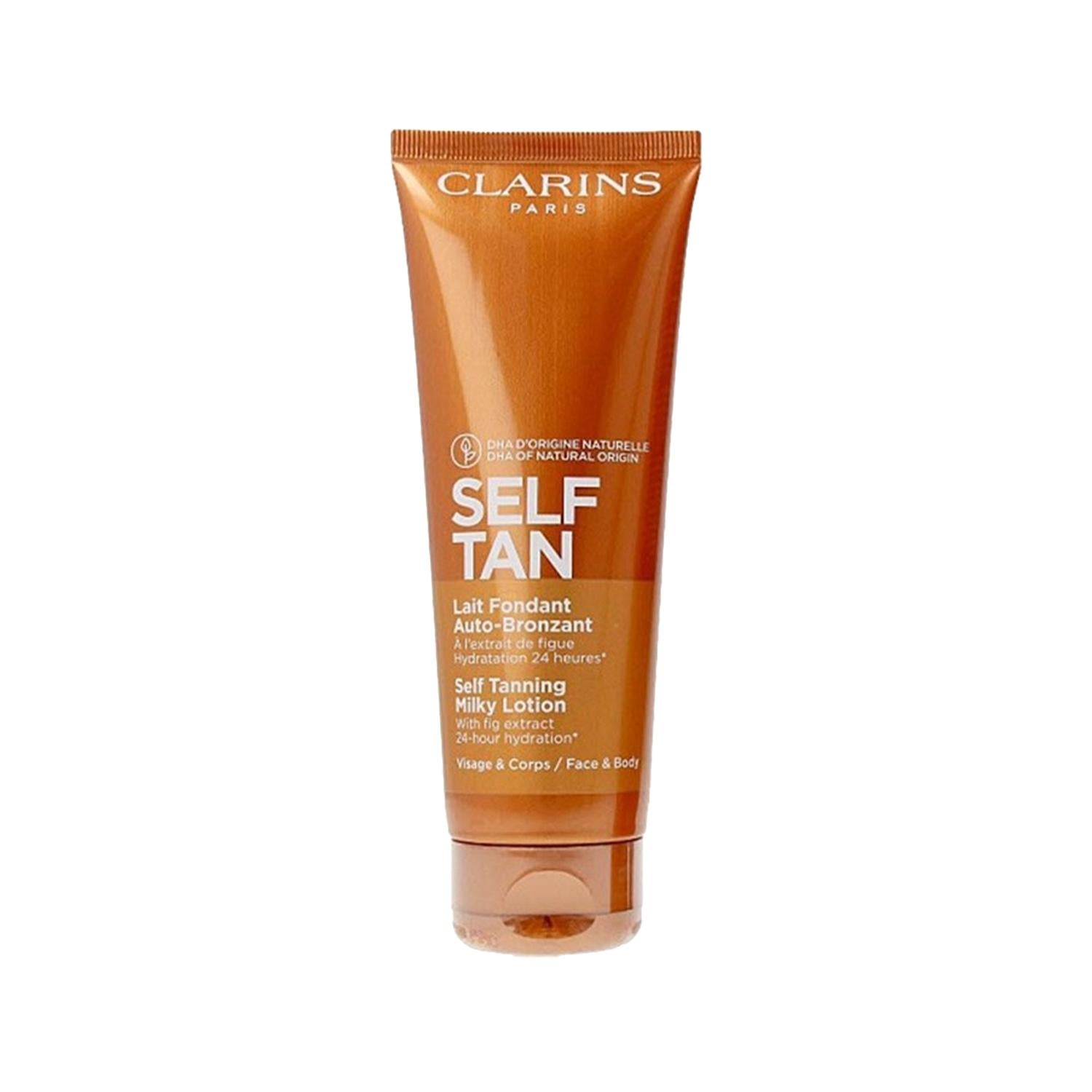Clarins Self Tanning Milky Lotion for Face &amp; Body 125 ml