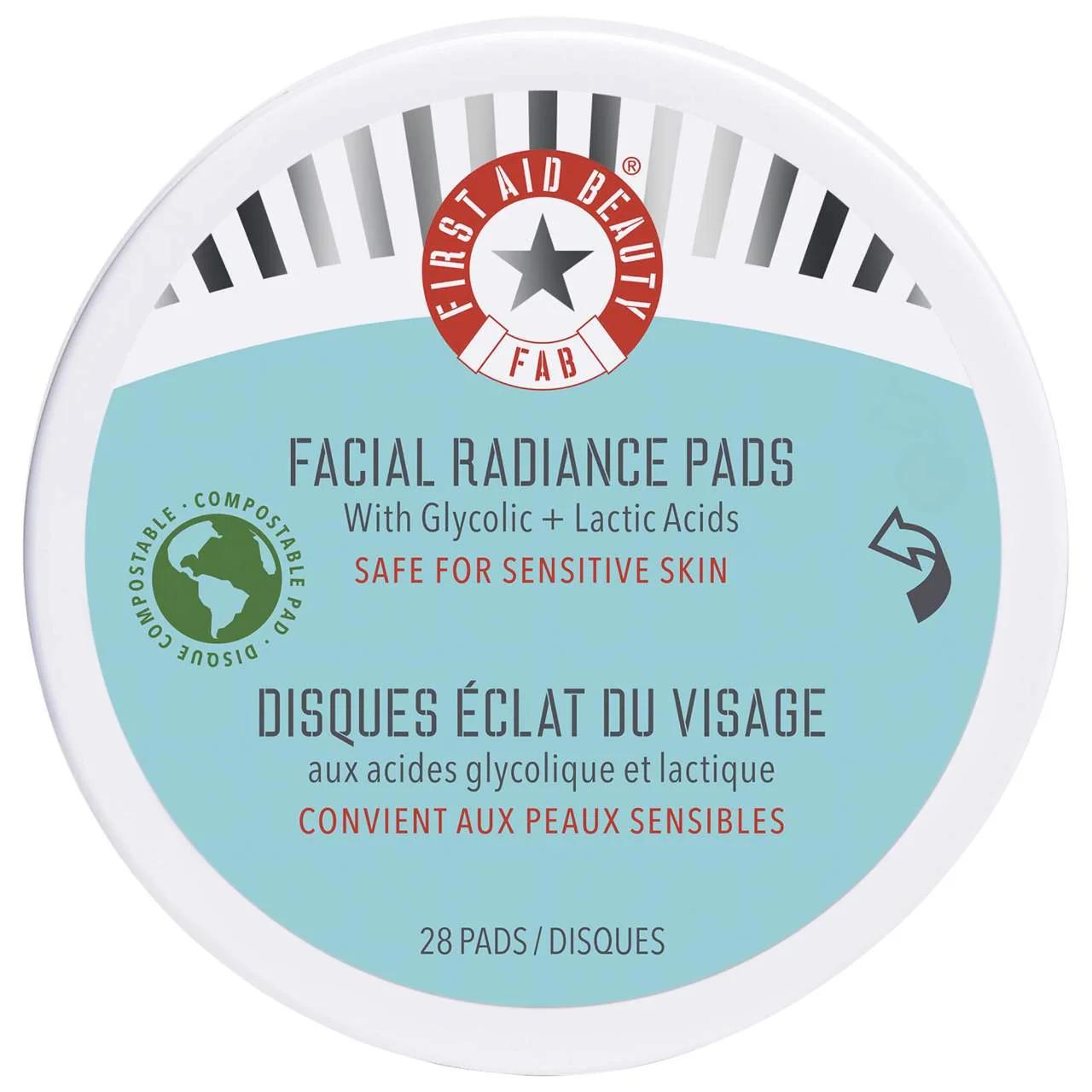 The Ordinary Facial Radiance Pads with Glycolic + Lactic Acids - Exfoliating Pads for Brighter Skin, Vegan & Cruelty-Free Exfoliating Pads for Brighter Skin - Vegan & Cruelty-Free Exfoliating Pads, Glycolic Acid Skincare, Lactic Acid Skincare, Vegan Skincare Products, Cruelty-Free Skincare, Gluten-Free Skincare, Sensitive Skin Exfoliator, Daily Skincare Routine, Skincare for Dullness, Skincare for Uneven Texture, Natural Skincare, Sustainable Skincare, Compostable Packaging, Brightening Skincare, Toning Ski
