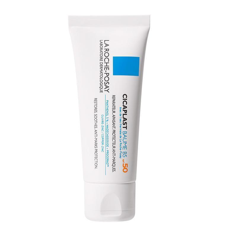 La Roche Posay Cicaplast Baume B5 SPF 50 Soothing Moisturizer Cream for Dry & Damaged Skin - Non-Greasy, Vitamin B5 - view 2