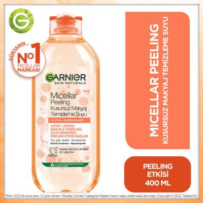 garnier micellar peeling makeup remover 400ml Garnier Micellar Peeling Makeup Remover - 400 ml Garnier Micellar Peeling Makeup Remover 400ml garnier, micellar-water, makeup-remover, sensitive-skin, exfoliating, cleansing, skincare, beauty, ai-generated, peeling