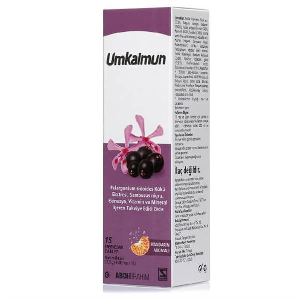 Abdi Ibrahim Umkaimun Effervescent Tablets 2x15 Count