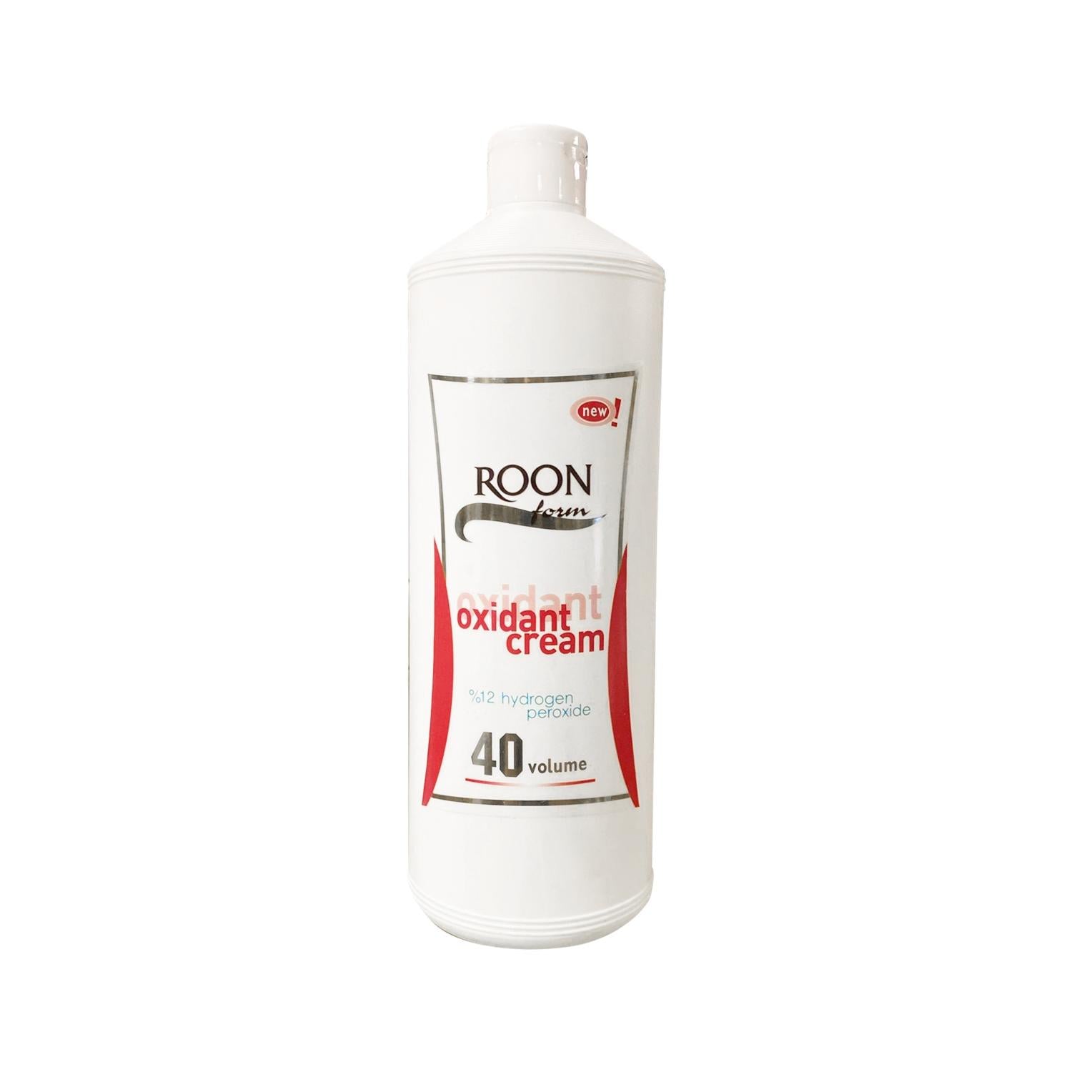 Roon Form 40 Volume Hair Oxidizer Cream - 1000ml, Professional Hair Coloring & Bleaching Developer Roon Form 40 Volume Hair Oxidizer Cream - 1000ml hair oxidizer, hair developer, 40 volume developer, large volume hair care, professional hair coloring, hair coloring cream, bleaching developer, professional hair care products, hair care products in bulk