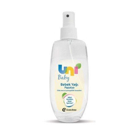 Uni Baby Chamomile Baby Oil for Gentle Skin Moisture 200ml